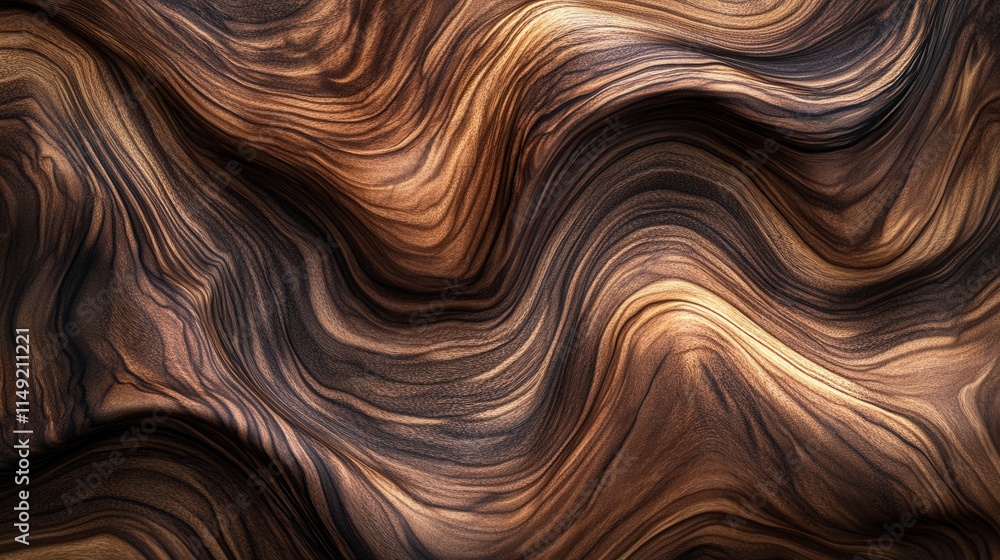 Abstract Dark Brown Wood Texture with Swirling Grain Pattern - High-Resolution Background Image Abstract Dark Brown Wood Texture with Swirling Grain Pattern - High-Resolution Background Image