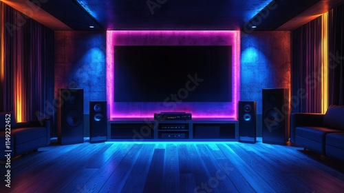 Enhancing room audio experience with cutting-edge sound systems home theaters entertainment spaces photo