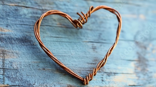 Single Wire Heart Shape Design photo