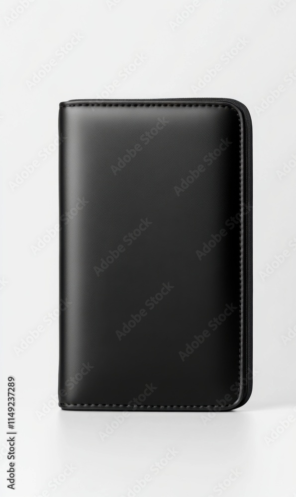 Elegant Black Wallet with Smooth Finish for Stylish Organization and Practical Use in Everyday Life Elegant Black Wallet with Smooth Finish for Stylish Organization and Practical Use in Everyday Life