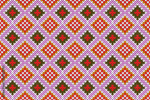 seamless pattern of knitting texture for the background of the postcards, invitations, wallpapers, banners and fabric pattern.