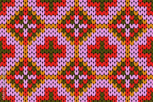 seamless pattern of knitting texture for the background of the postcards, invitations, wallpapers, banners and fabric pattern.