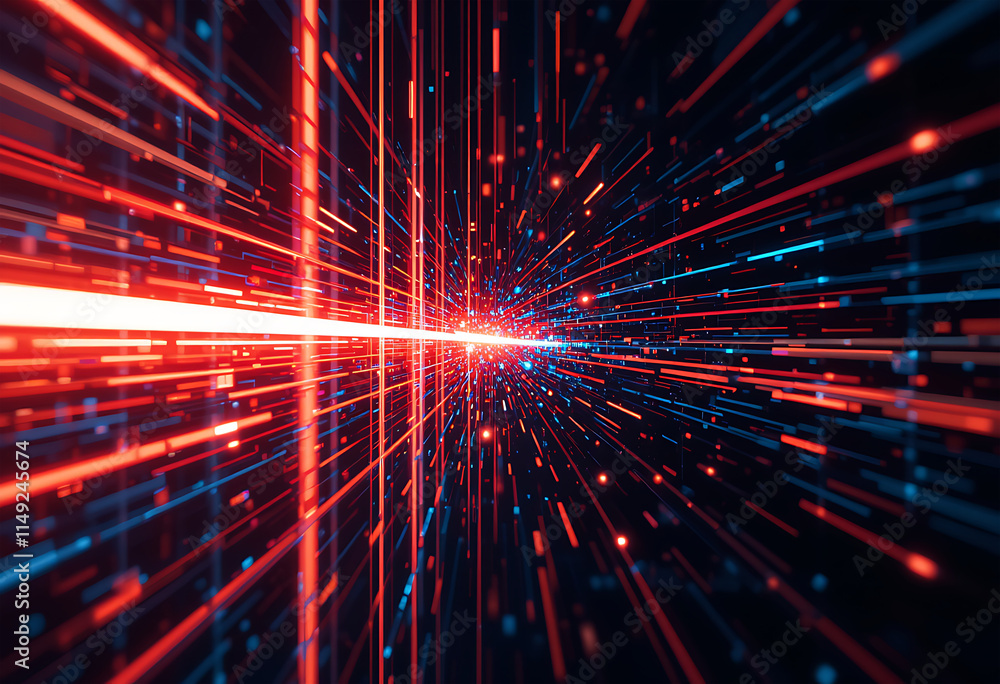 Digital lines with glitch effects, abstract tech disruption background design. Digital lines with glitch effects, abstract tech disruption background design.