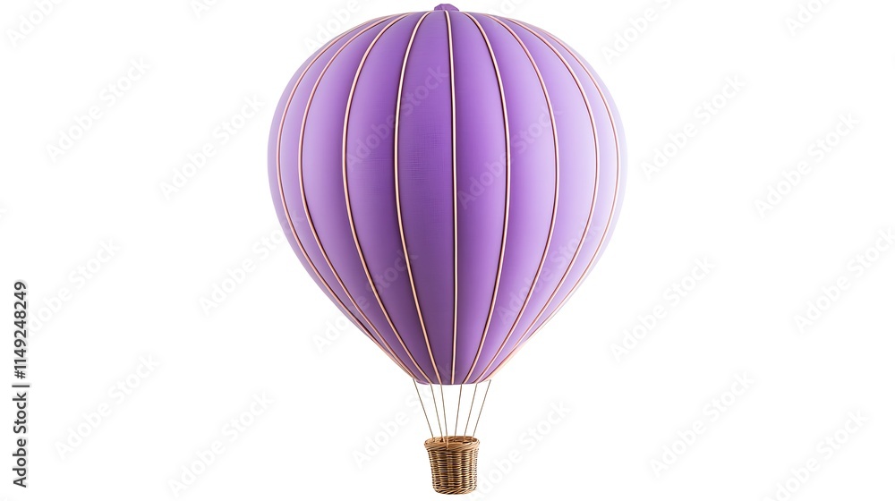 Naklejka premium Honey yellow balloon isolated on white background