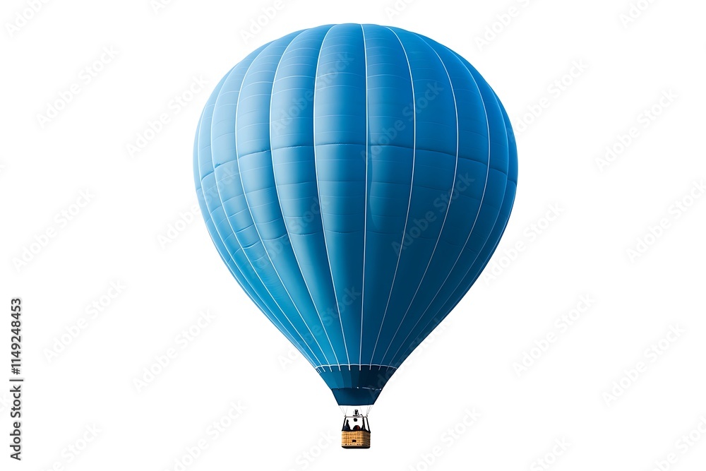 Fototapeta premium Lime yellow balloon isolated on white background