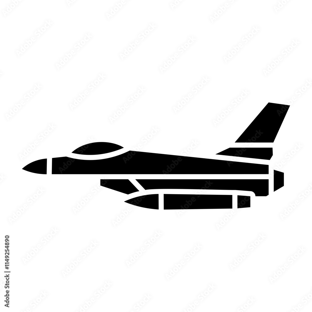 fighter jet icon fighter jet icon