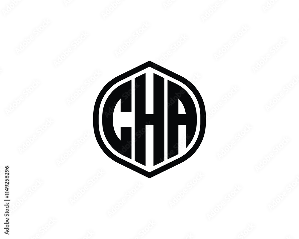 CHA logo design vector template. CHA CHA logo design vector template. CHA