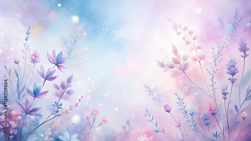 Pastel Floral Meadow Dreamscape Delicate Blooms and Soft Grasses in a Whimsical Setting Pastel Floral Meadow Dreamscape Delicate Blooms and Soft Grasses in a Whimsical Setting