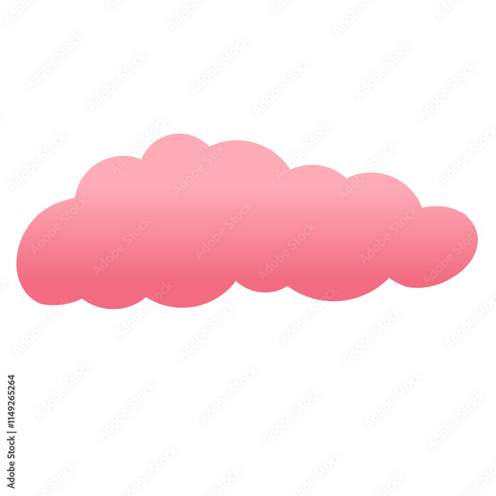 Pink Gradient Cloud Sunset Pink Gradient Cloud Sunset