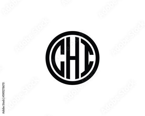 CHI logo design vector template. CHI