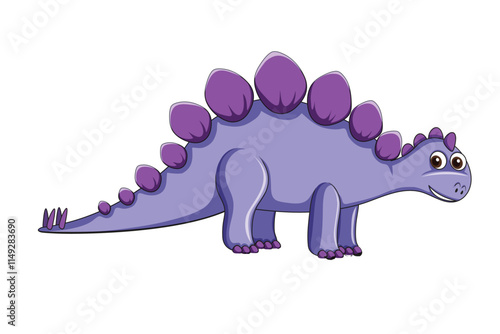 Colorful Cartoon Dinosaur Set Free
