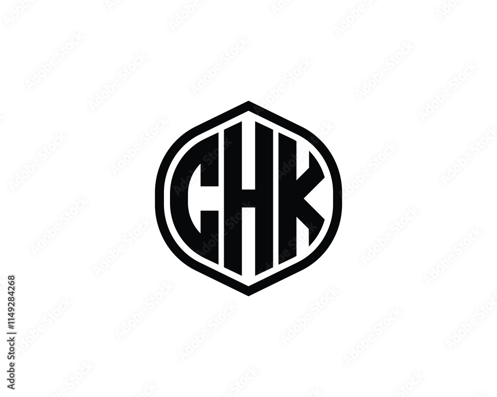 CHK Logo design vector template. CHK CHK Logo design vector template. CHK