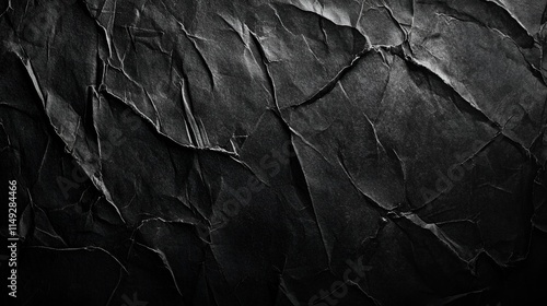 Wallpaper Mural Textured Black Crumpled Paper Background Torontodigital.ca