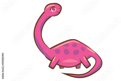 Colorful Cartoon Dinosaur Set Free
