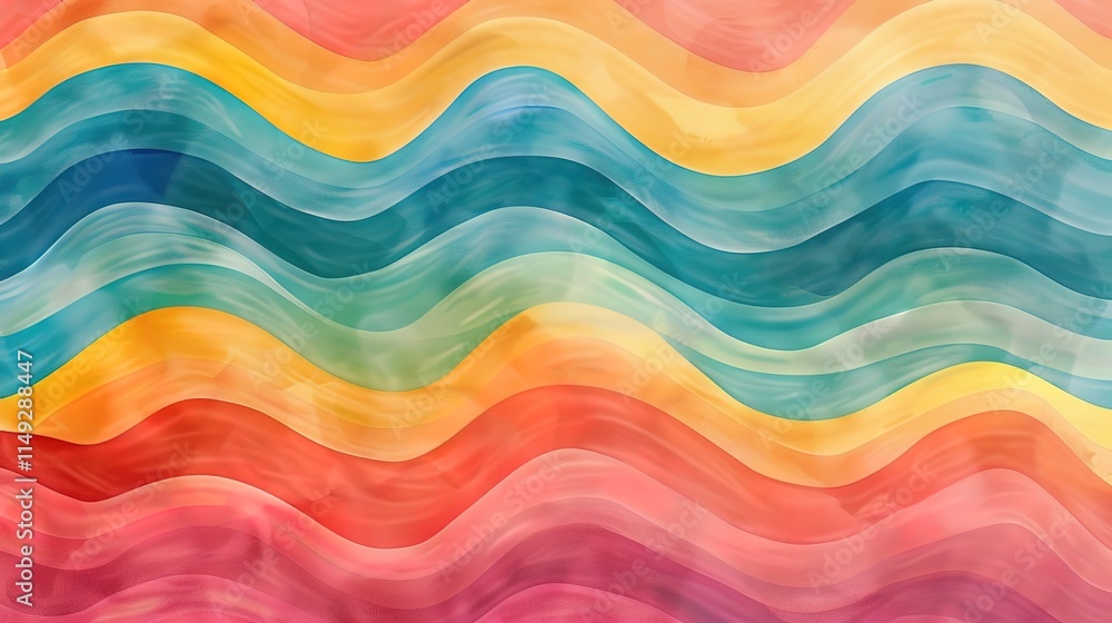 Rainbow dream pattern wallpaper Rainbow dream pattern wallpaper