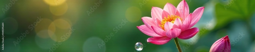 colorful soap bubble floating near a delicate flower, calming atmosphere, botanical colorful soap bubble floating near a delicate flower, calming atmosphere, botanical