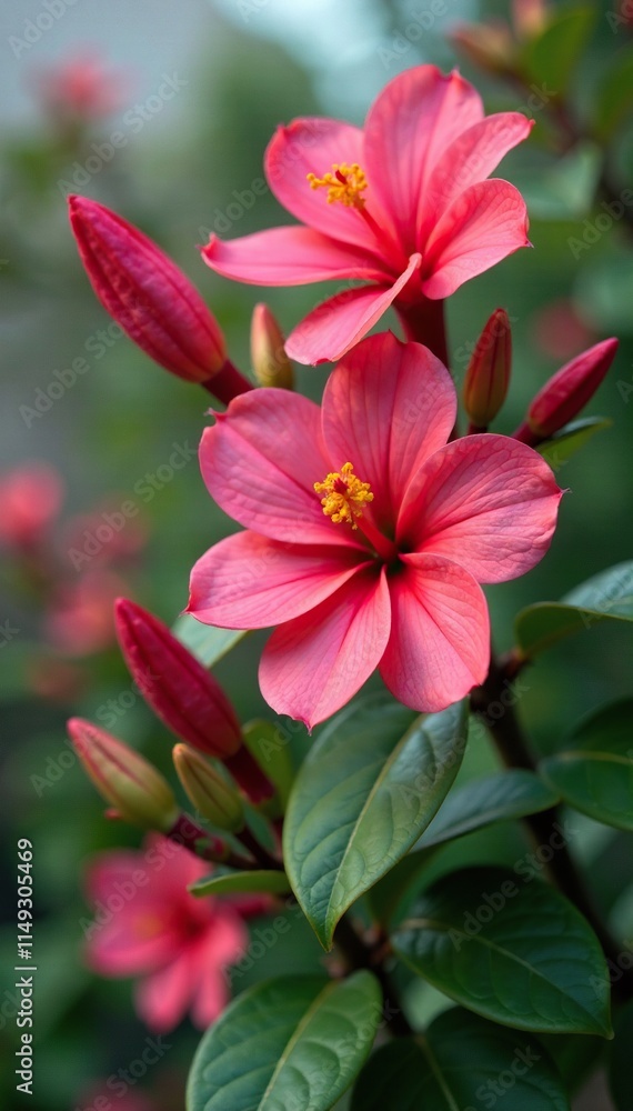 Desert Rose Adenium with Impala Lily Mock Azalea, floral arrangement, mock azalea, desert bloom Desert Rose Adenium with Impala Lily Mock Azalea, floral arrangement, mock azalea, desert bloom