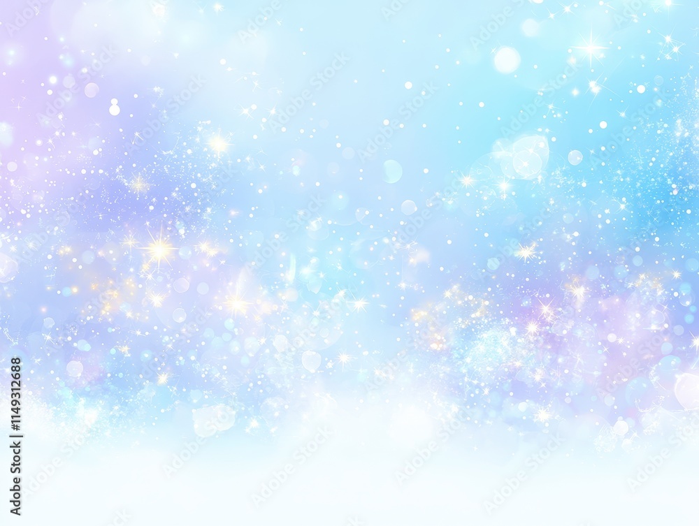 Enchanted Pastel Sparkle: Dreamy Light and Magical Bokeh Background Enchanted Pastel Sparkle: Dreamy Light and Magical Bokeh Background