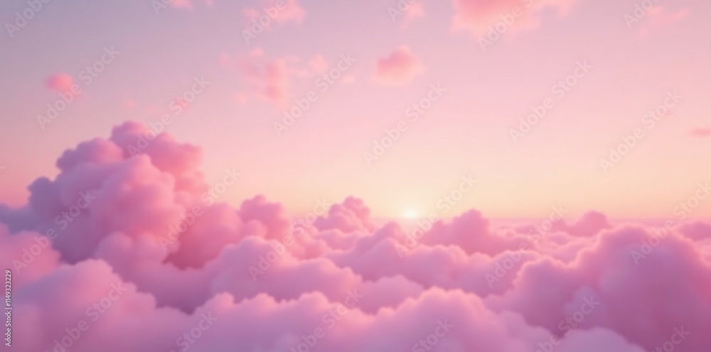 Pale pink sky at dawn with a few wispy clouds and soft focus effect, cloudy, serene atmosphere, soft focus effect Pale pink sky at dawn with a few wispy clouds and soft focus effect, cloudy, serene atmosphere, soft focus effect