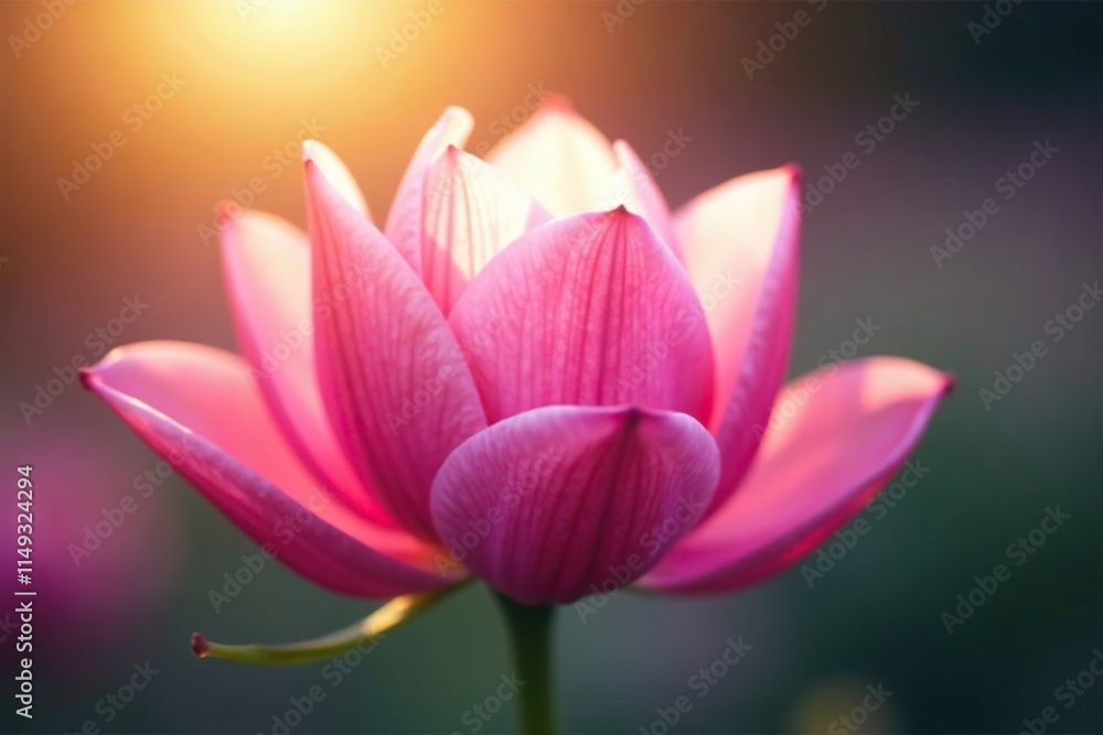 Soft pink petals unfolding in the fading light,, nature, gentle glow Soft pink petals unfolding in the fading light,, nature, gentle glow