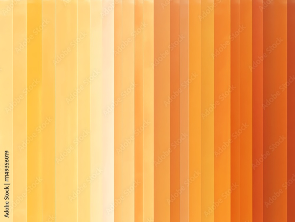 Obraz premium Warm gradient transitioning from golden yellow to burnt orange, gradient, autumnal and inviting tones