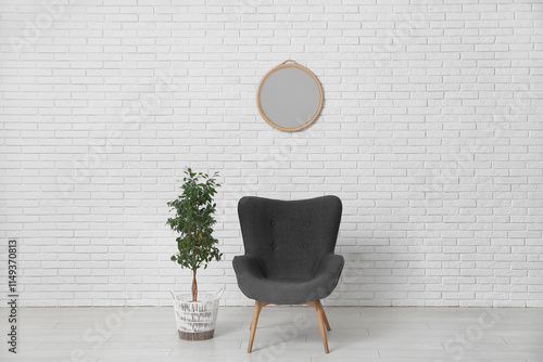 Modern minimalist interior ...
