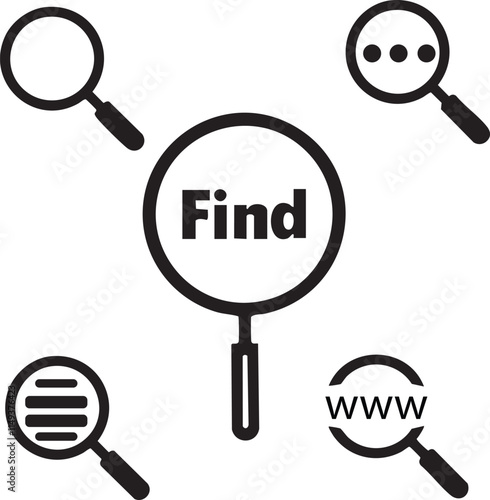 Search vector|Search button|Search tools vector|Visual search vector|Searching process vector|Search bar vector|Digital search vector|Search icon vector design icon with symbol