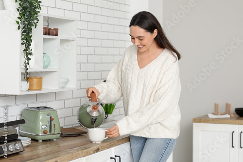 Beautiful young happy woman...