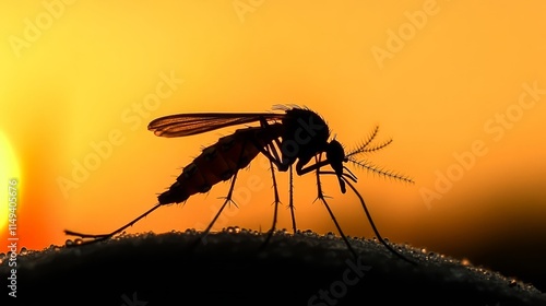 Wallpaper Mural mosquito, lush, green, foliage, life, nature, habitat, showcasing, ecology, foreground, insect, balance, environment, trees, forest, leaves, tropical, disease, sunlight, biodiversity, dengue, vector,  Torontodigital.ca