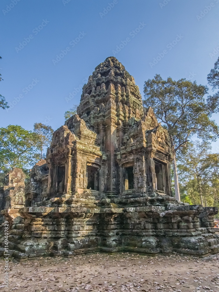 Naklejka premium Thommanon Wat temple in Angkor, Cambodia