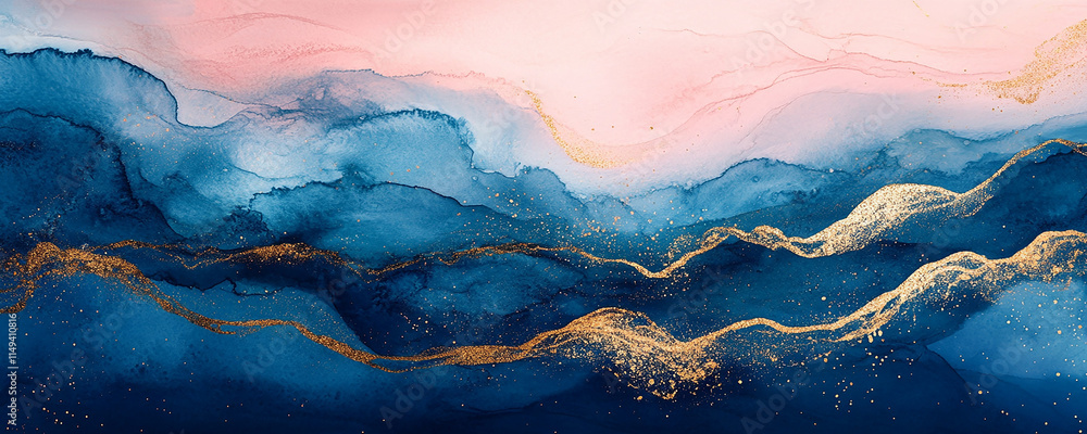Abstract Vibrant Colorful Marble Waves Acrylic Background. Abstract Vibrant Colorful Marble Waves Acrylic Background.