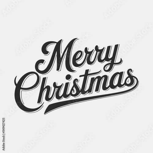 Print merry christmas