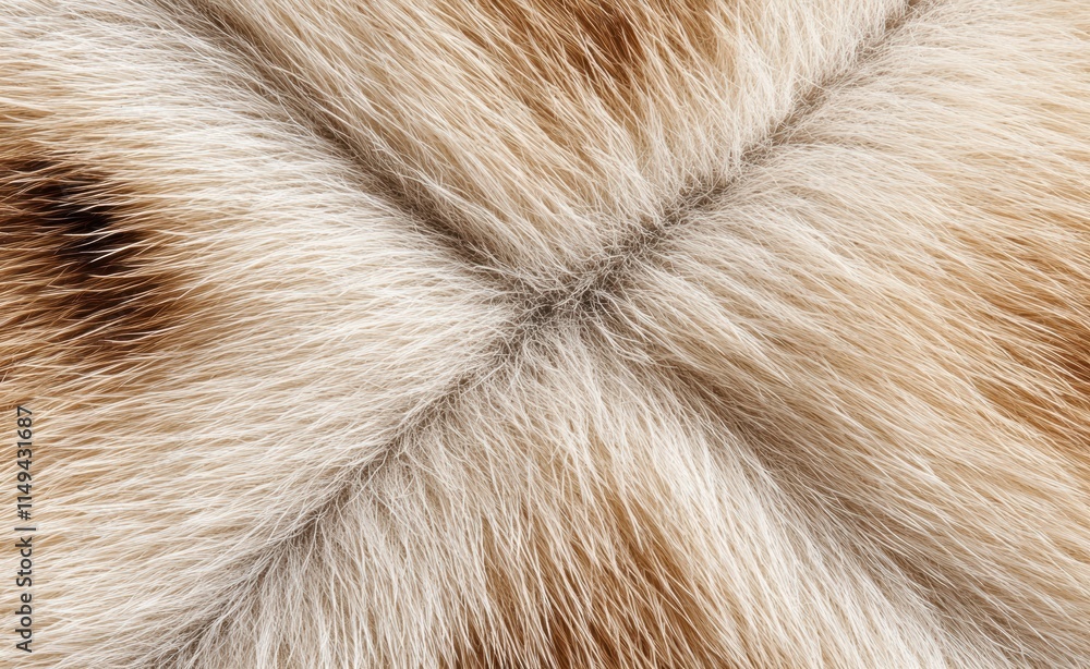 Obraz premium 毛皮の質感が美しい装飾材料の詳細
