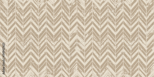 Stylish beige zigzag pattern perfect for home decor or fashion textiles.