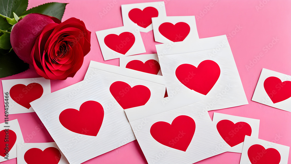 valentine background with hearts valentine background with hearts
