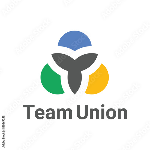 Business working team union...
