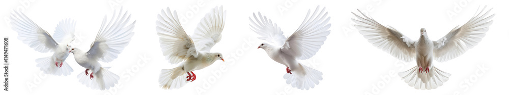 PNG Dove photo set on transparent background PNG Dove photo set on transparent background