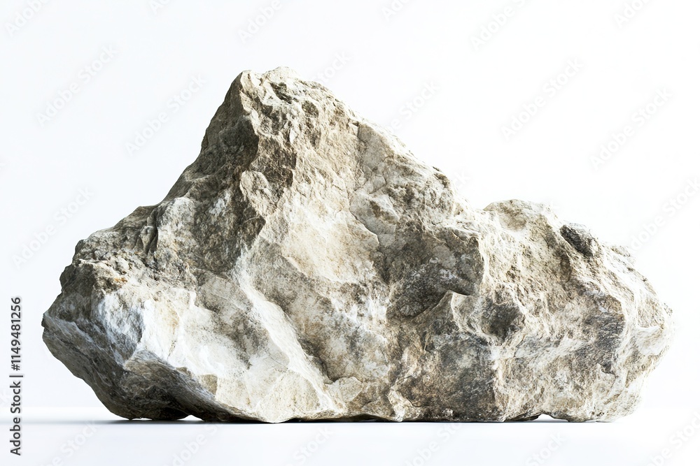 mountain rock formation placed on white background clean and simple composition with ample copy space around it highlighting mountain rock formation placed on white background clean and simple composition with ample copy space around it highlighting