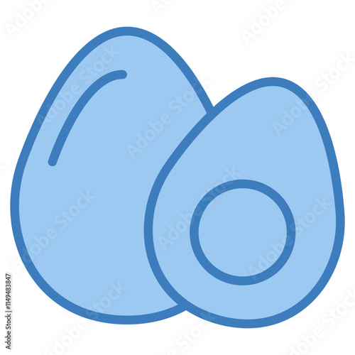 Egg Icon Element For Design