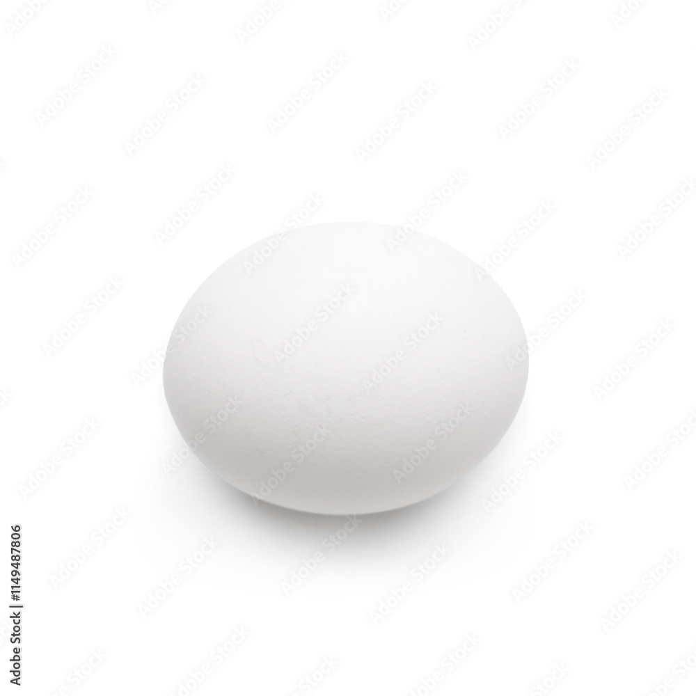 Fresh chicken egg isolated on white background Fresh chicken egg isolated on white background