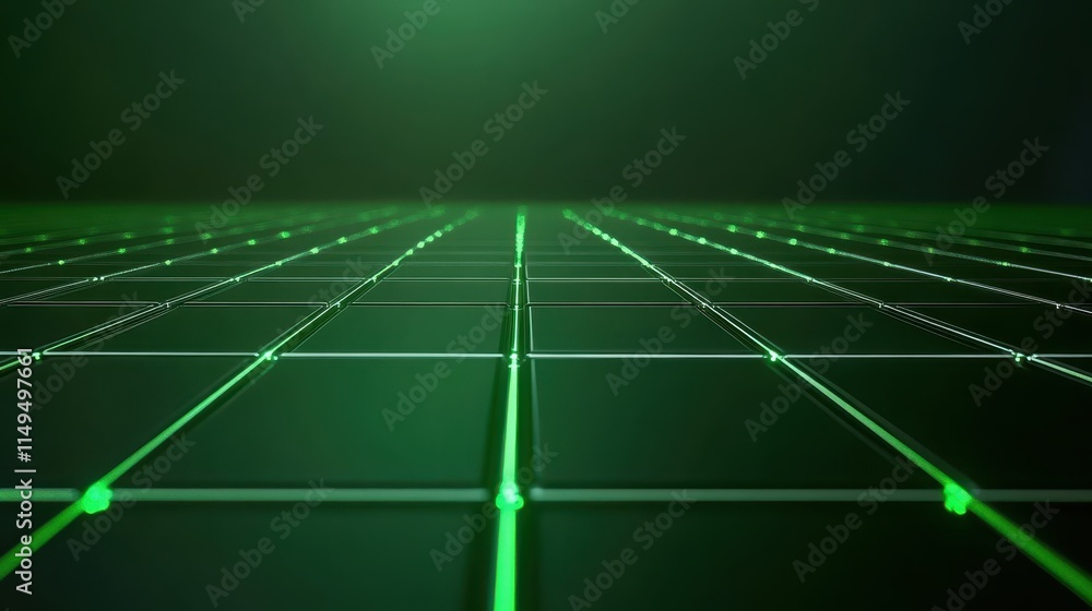 Dynamic interplay of green and black, intricate line patterns create a visually captivating abstract design. Dynamic interplay of green and black, intricate line patterns create a visually captivating abstract design.