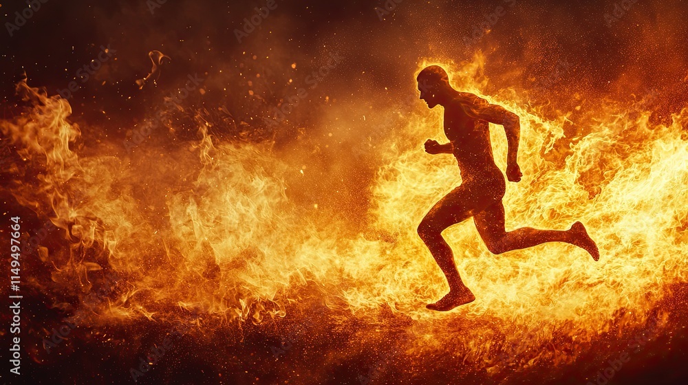 Naklejka premium Breaking Your Personal Best: Proven Methods for Improving Your Marathon Time and Performance