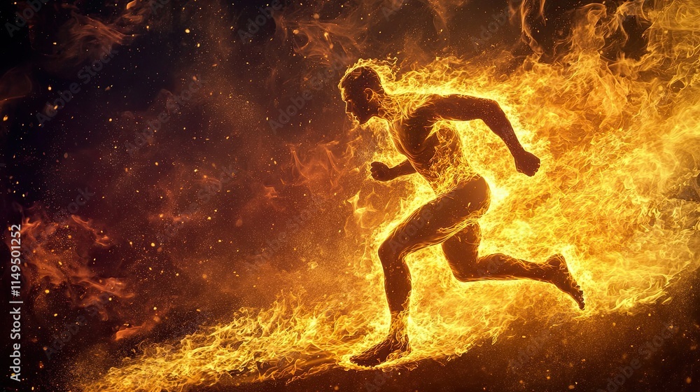 Naklejka premium Breaking Your Personal Best: Proven Methods for Improving Your Marathon Time and Performance