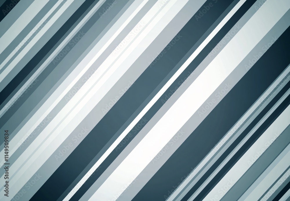 Obraz premium Abstract Diagonal Lines Background Grey White Blue Pattern Design