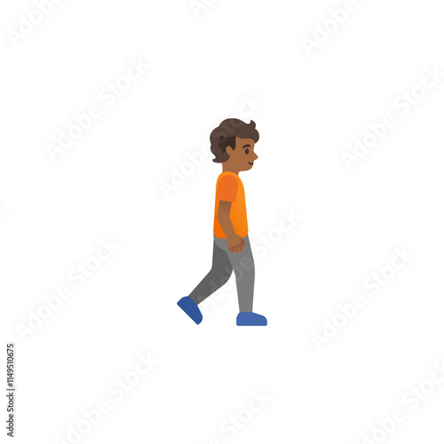 Walking Person Emoji (Male)
