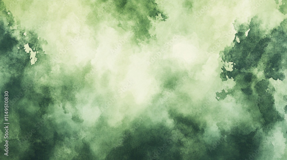 Abstract Green Watercolor Background Texture Abstract Green Watercolor Background Texture