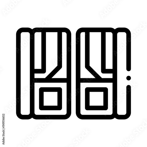goalie line icon