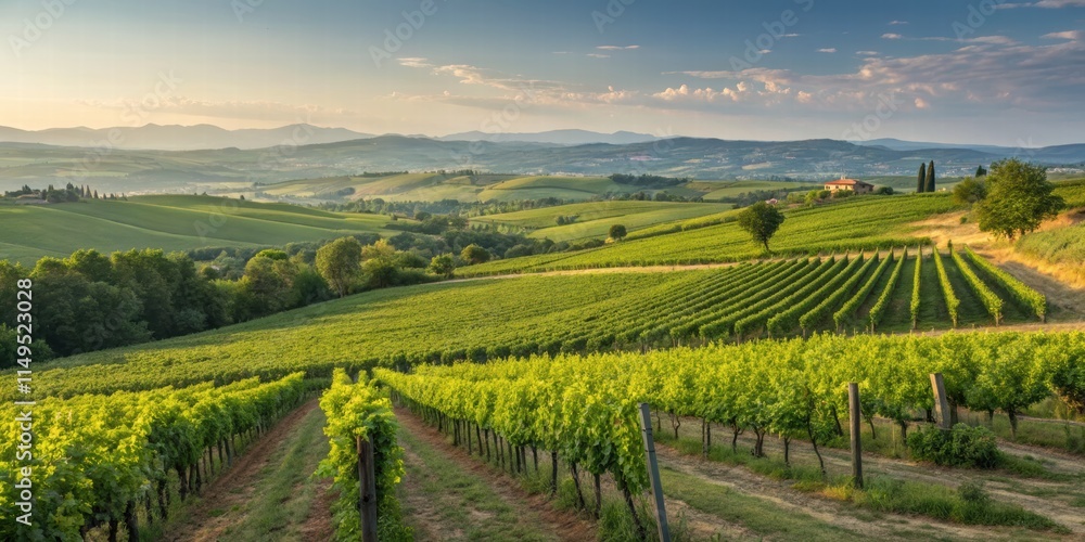 Vineyard in region country Vineyard in region country