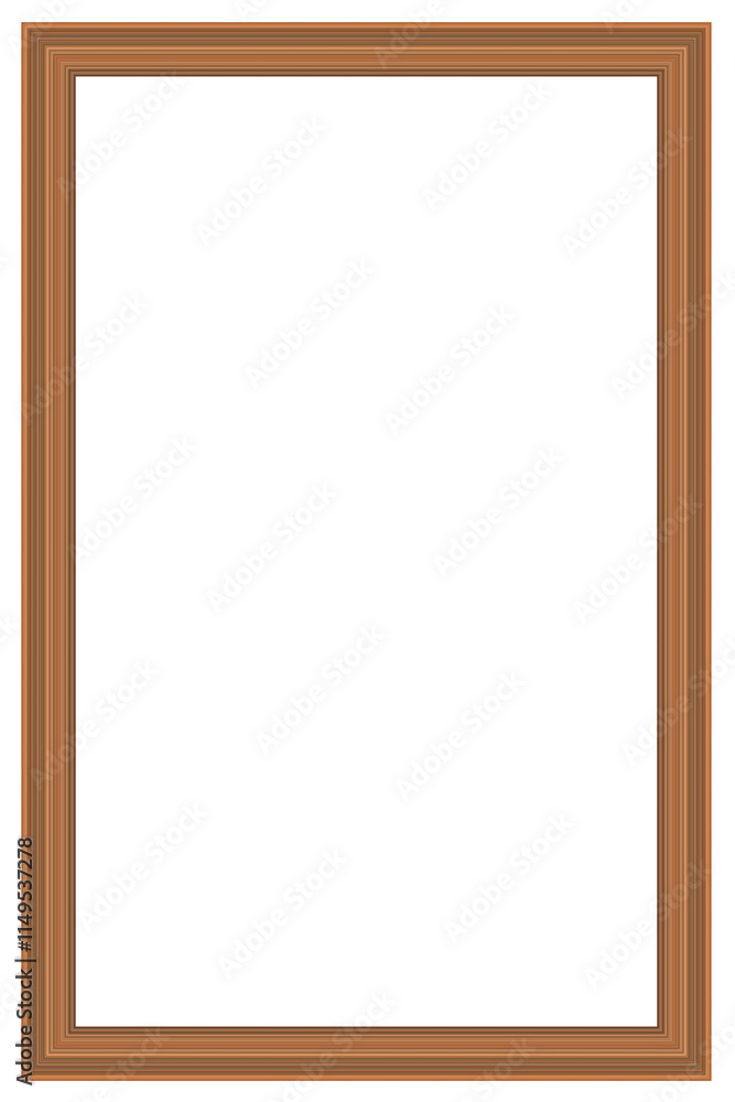 Vertical frame for photo and design with aspect ratio 2 to 3 on a white background. Vertical frame for photo and design with aspect ratio 2 to 3 on a white background.