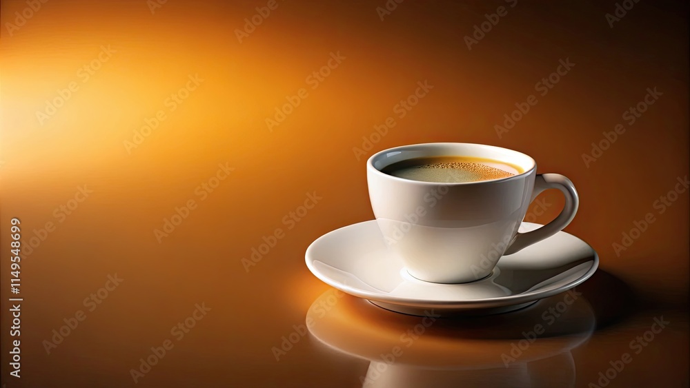 Fototapeta premium coffee cup in isolation on background, beverage, coffee, object, isolated, transparency, still life, tableware